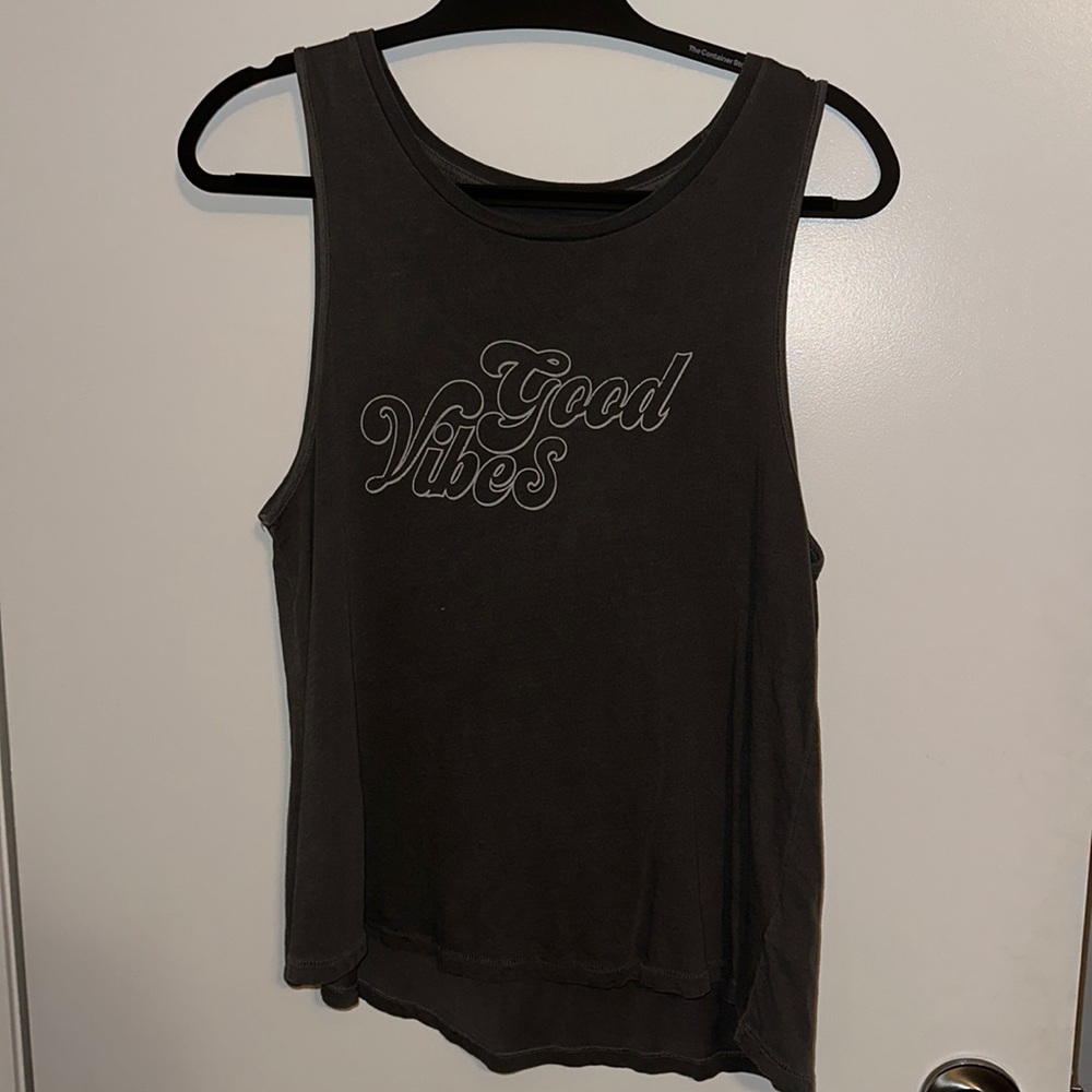 Nordstrom Tank Top- Dark Grey